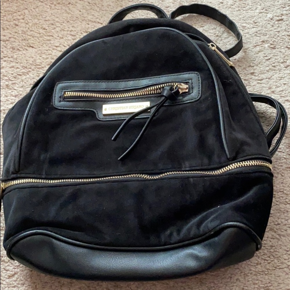 Black Mini Backpack